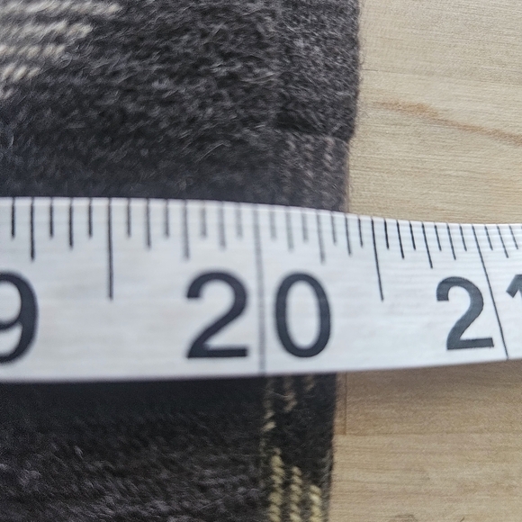 Talbots Brown and Cream Plaid Short Skirt Wool and Viscose size 2 Academia Retro - Picture 7 of 8